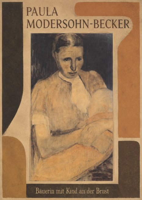 Paula Modersohn-Becker Bäuerin Mit Kind an Der Brust No2 - Poster