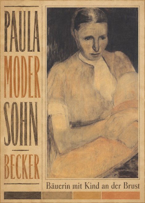 Paula Modersohn-Becker Bäuerin Mit Kind an Der Brust No5 - Poster