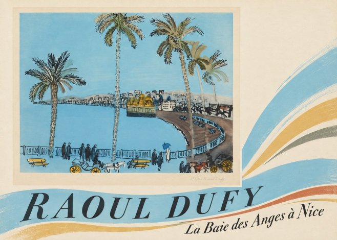 Raoul Dufy La Baie Des Anges À Nice No4 - Poster