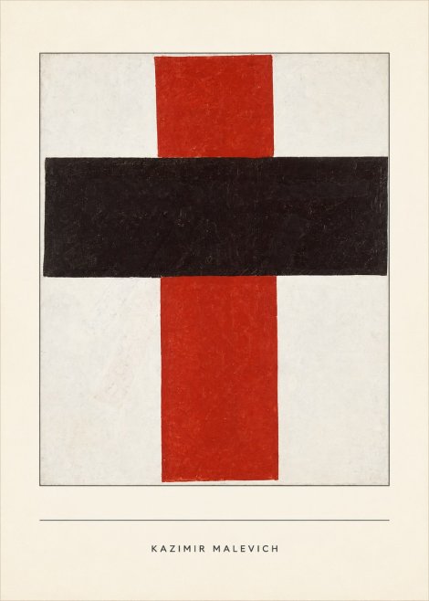 Kazimir Malevich Suprematist Composition I No3 - Poster