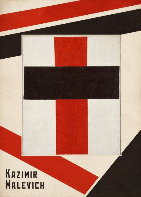 Kazimir Malevich Suprematist Composition I No6 - Poster