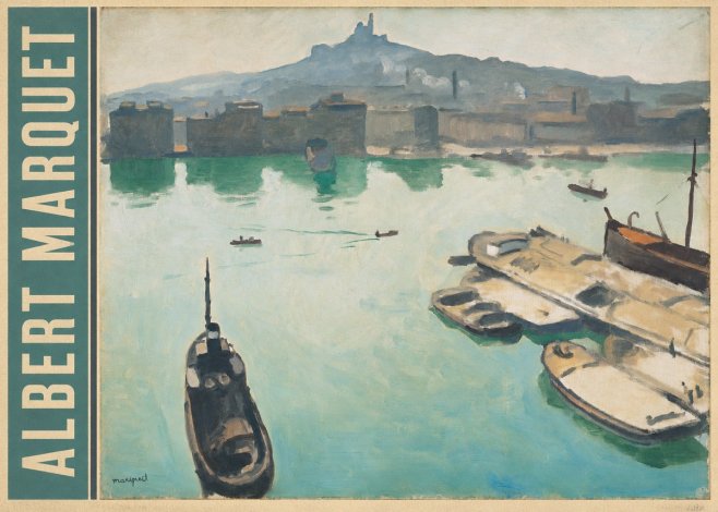 Albert Marquet Port of Marseille No2 - Poster