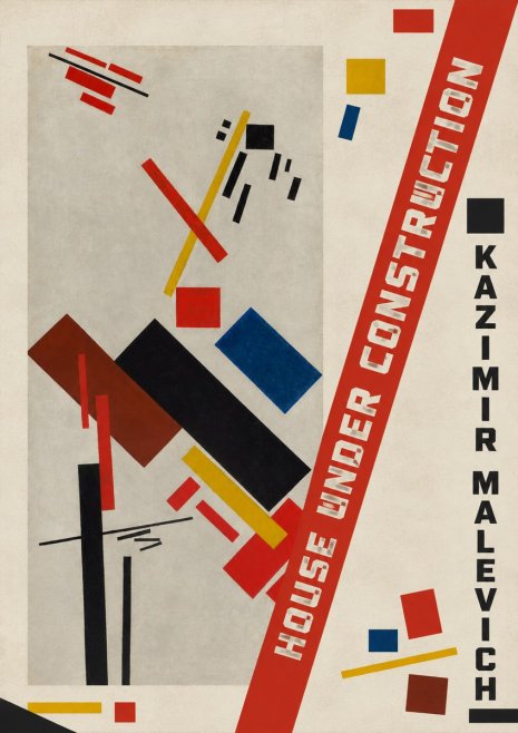 Kazimir Malevich House Under Construction No4 - Poster