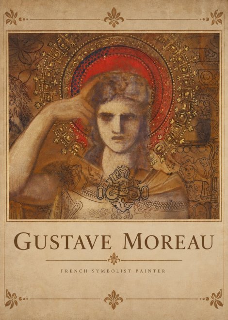 Gustave Moreau L'apparition II No4 - Poster
