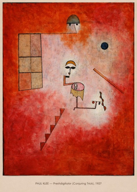 Paul Klee Prestidigitator (Conjuring Trick), 1927 No6 - Poster