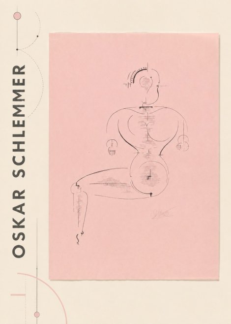Oskar Schlemmer Figur L 1 No2 - Poster