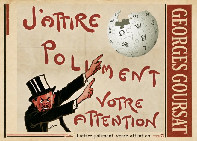 Georges Goursat J'attire Poliment Votre Attention No2 - Poster