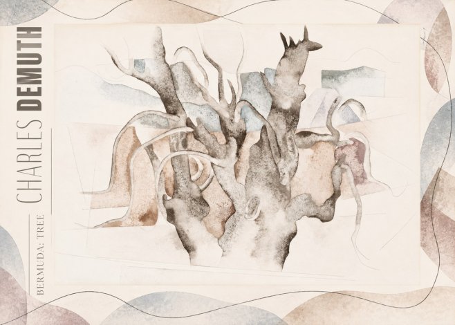 Charles Demuth Bermuda: Tree No4 - Poster