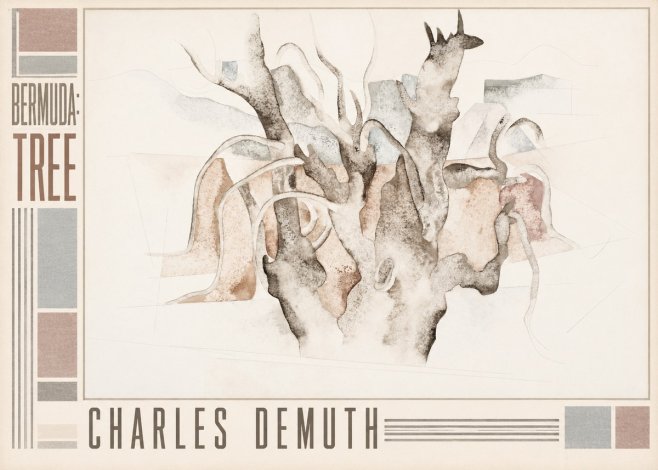 Charles Demuth Bermuda: Tree No5 - Poster