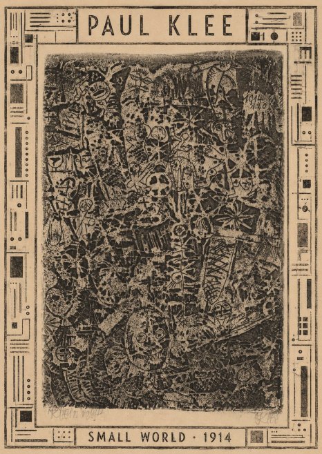 Paul Klee Small World No3 - Poster