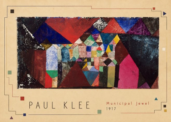 Paul Klee Municipal Jewel No2 - Poster