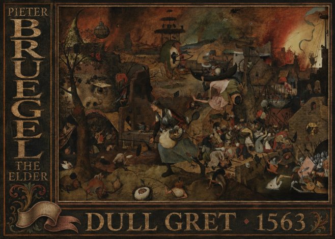 Pieter Bruegel Dull Gret III No3 - Poster