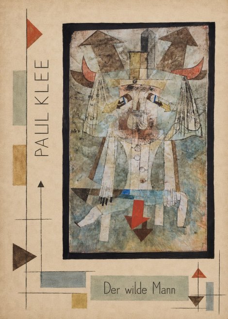 Paul Klee Der Wilde Mann No2 - Poster