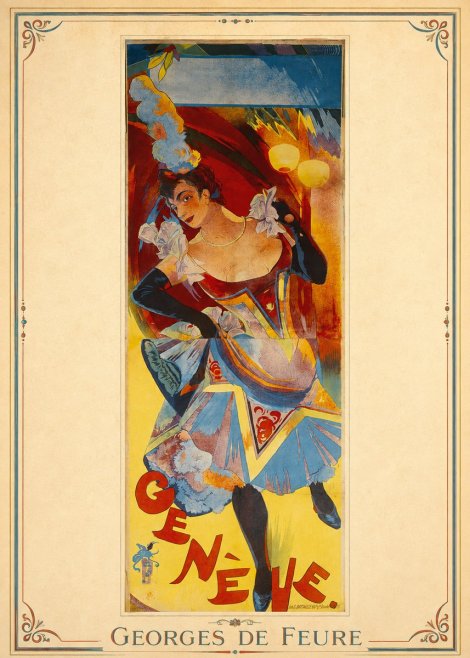 Georges de Feure Genève No3 - Poster