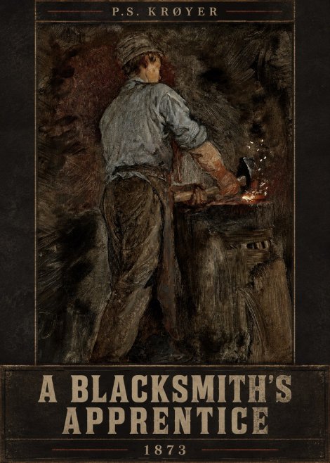 P.S. Krøyer A Blacksmith's Apprentice No5 - Poster
