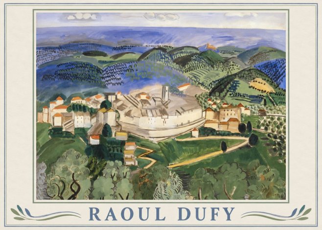 Raoul Dufy Vue De Vence No1 - Poster