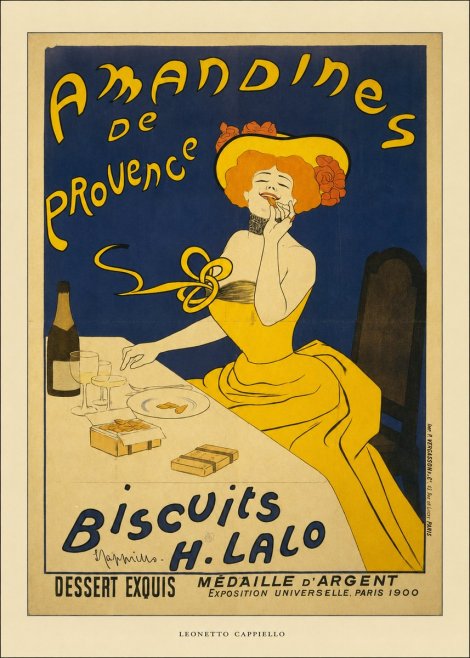 Leonetto Cappiello Amandines De Provence Biscuits H. Lalo III No6 - Poster
