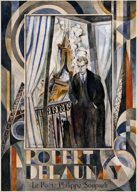 Robert Delaunay Le Poète Philippe Soupault No4 - Poster