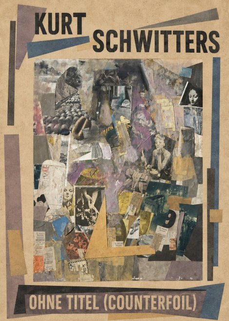 Kurt Schwitters Ohne Titel (Counterfoil) No1 - Poster