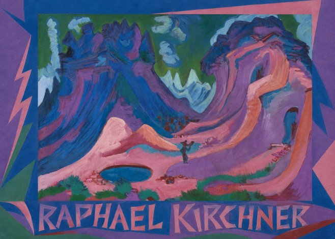 Raphael Kirchner Mountain Landscape II No1 - Poster