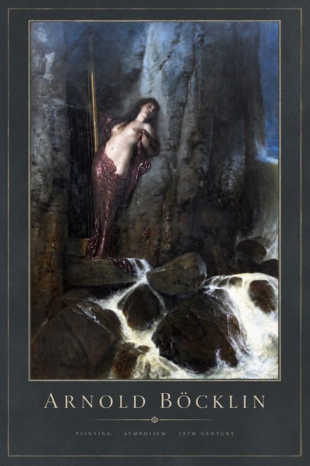 Arnold Böcklin The Spring No5 - Poster