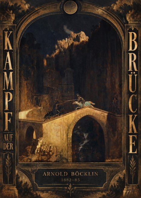Arnold Böcklin Kampf Auf Der Brücke No6 - Poster