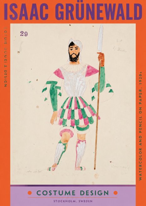 Isaac Grünewald Costume Design No. 29 No2 - Poster