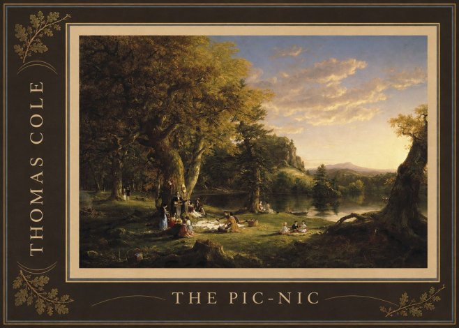Thomas Cole The Pic-nic II No2 - Poster