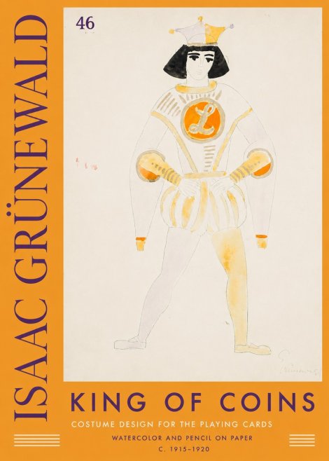 Isaac Grünewald King of Coins No2 - Poster