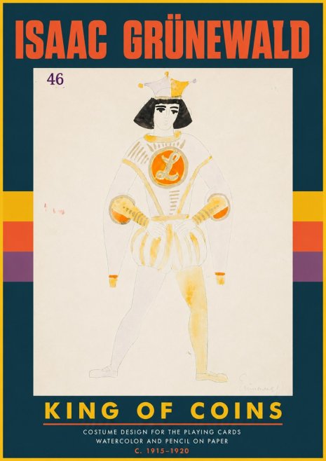 Isaac Grünewald King of Coins No4 - Poster