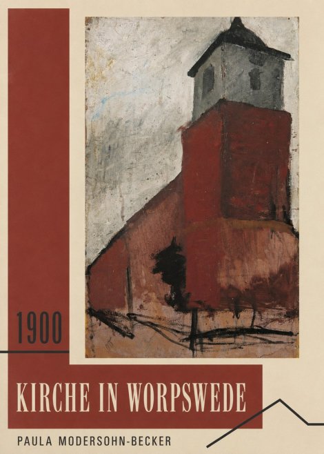 Paula Modersohn-Becker Kirche in Worpswede No2 - Poster