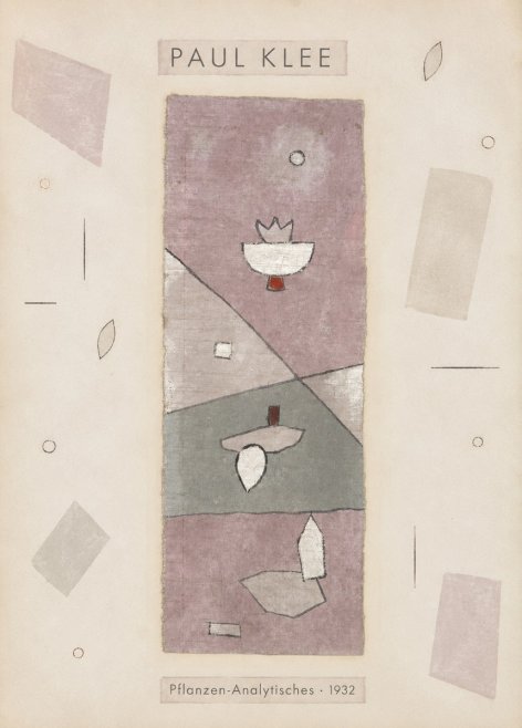 Paul Klee Pflanzen-analytisches No3 - Poster