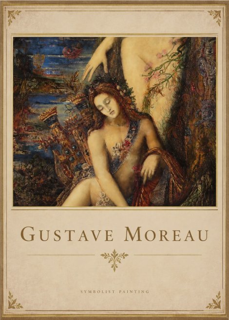 Gustave Moreau Symbolist Painting No1 - Poster