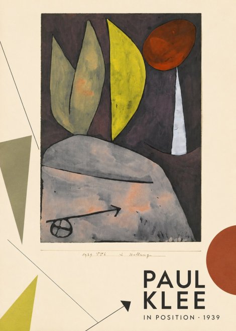 Paul Klee In Position No4 - Poster