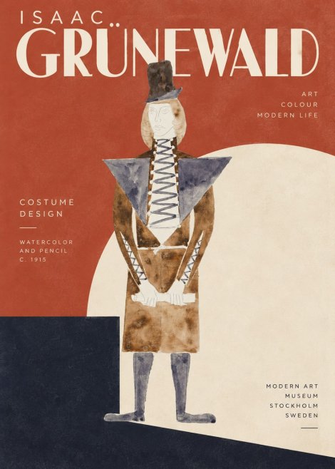 Isaac Grünewald Costume Design XIII No3 - Poster