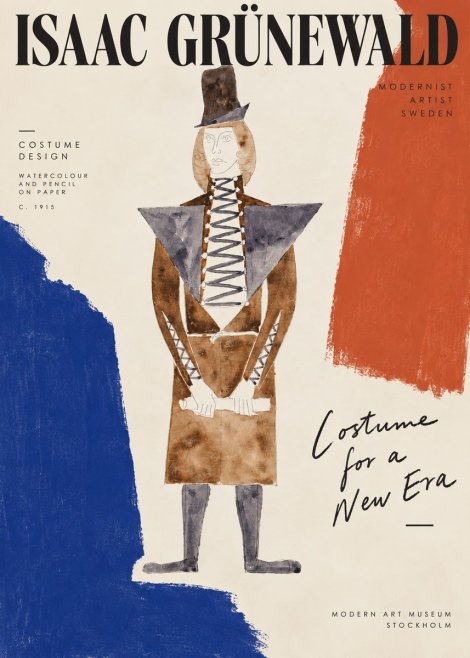 Isaac Grünewald Costume Design XIII No5 - Poster