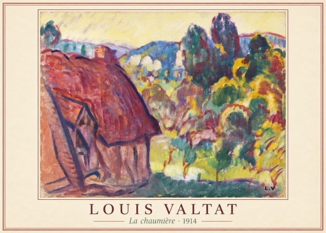 Louis Valtat La Chaumière No2 - Poster