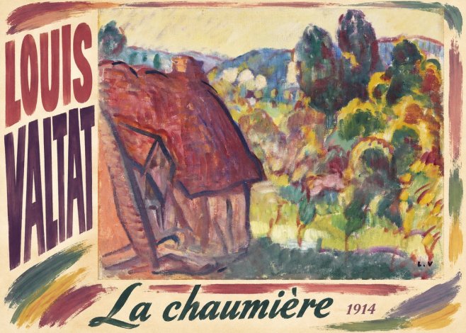 Louis Valtat La Chaumière No3 - Poster