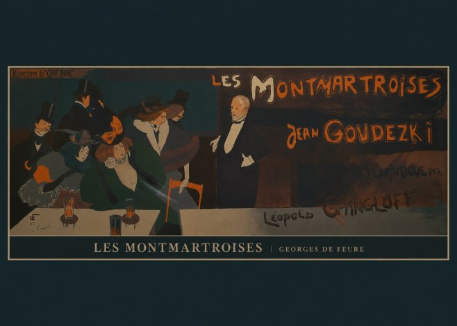 Georges de Feure Les Montmartroises No6 - Poster