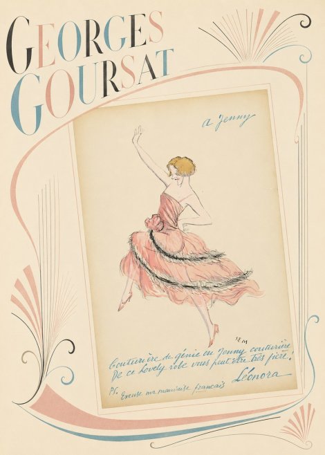 Georges Goursat A Jenny No3 - Poster