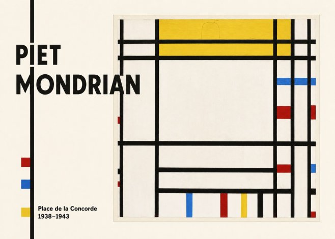 Piet Mondrian Place De La Concorde No3 - Poster