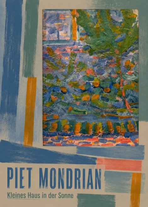 Piet Mondrian Kleines Haus in Der Sonne III No5 - Poster