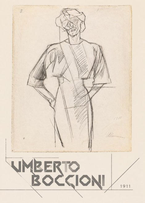 Umberto Boccioni Figure Study, 1911 No4 - Poster