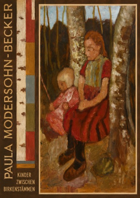 Paula Modersohn-Becker Kinder Zwischen Birkenstämmen No2 - Poster