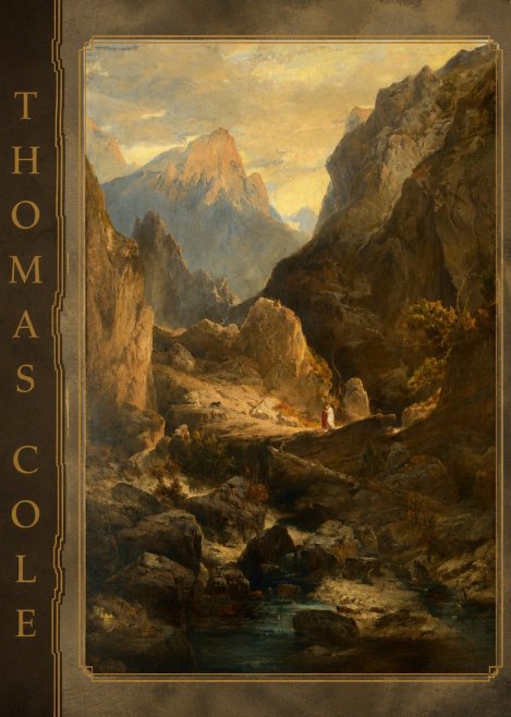 Thomas Cole The Mountain Ford No2 - Poster