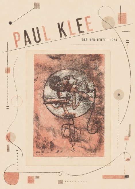 Paul Klee Der Verliebte II No5 - Poster