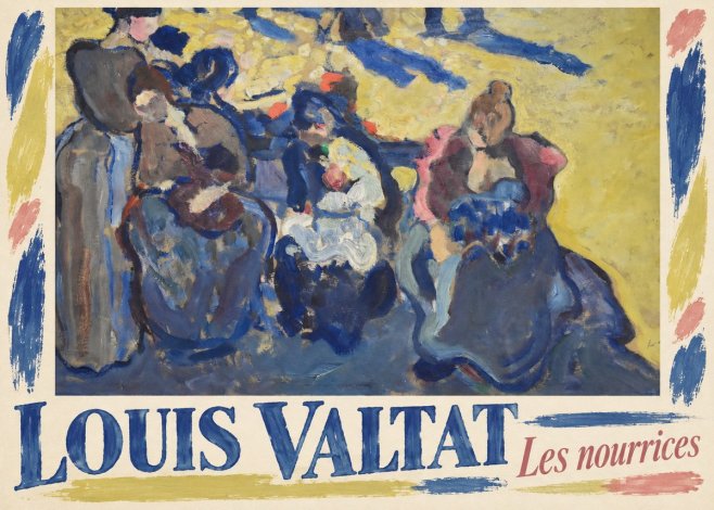 Louis Valtat Les Nourrices No4 - Poster