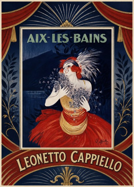 Leonetto Cappiello Aix-les-bains No6 - Poster
