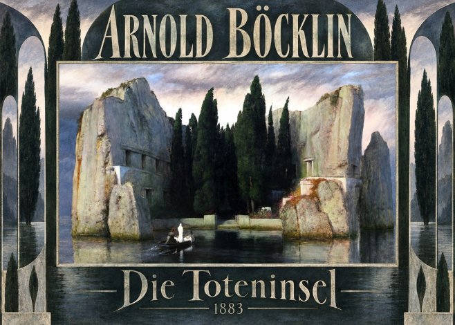 Arnold Böcklin Die Toteninsel VII No5 - Poster