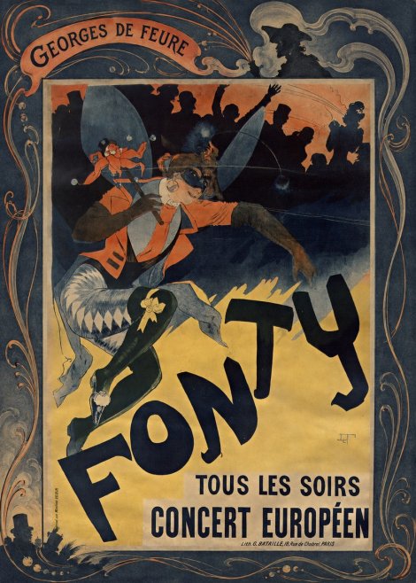 Georges de Feure Fonty II No4 - Poster